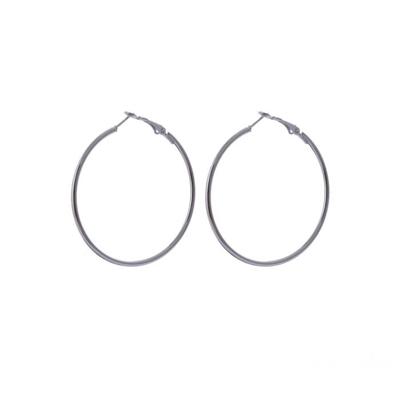 Go Dutch Label Creolen 6 cm Zilver
