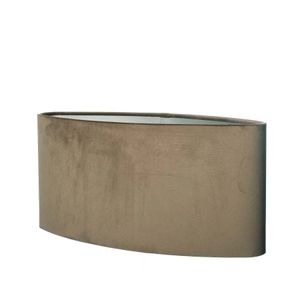 Lampenkap Ovaal Velvet  Brown 40cm