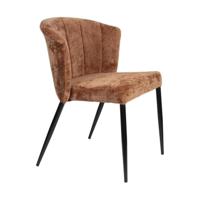 Dutchbone Georgia eetkamerstoel Oranje