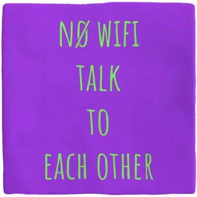 Tegeltje no wifi - Plenty gifts spellen