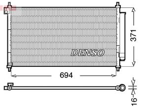 Condensor, airconditioning DCN40012