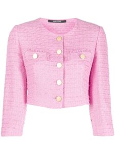 Tagliatore veste en tweed à coupe crop - Rose