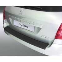 Bumper beschermer passend voor Peugeot 308 SW Zwart GRRBP295 - thumbnail