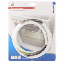 Scanpart oven aansluitkabel 5x2.50mm 1,5m Inbouw accessoire Wit
