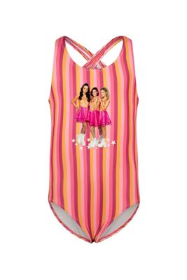 B.Nosy zomer badpak meisjes - K3 - roze, gestreept - Wila