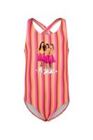 B.Nosy zomer badpak meisjes - K3 - roze, gestreept - Wila