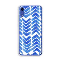 Blauwe pijlen: Honor Play 8A Transparant Hoesje