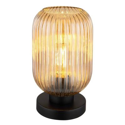 Globo Ronde tafellampNormy amber glas Ø 14cm - 15469TA