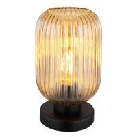 Globo Ronde tafellampNormy amber glas Ø 14cm - 15469TA