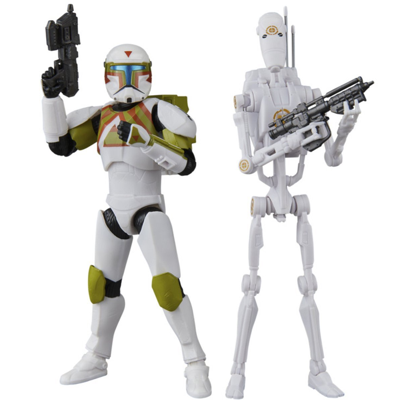 Hasbro Star Wars Clone Commando & B1 Battle Droid