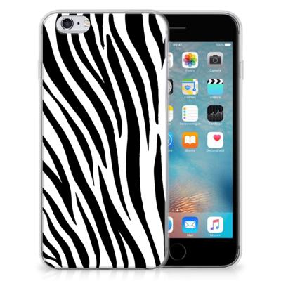 Apple iPhone 6 | 6s | TPU Hoesje | Zebra