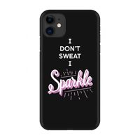 Sparkle quote: Volledig geprint iPhone 11 Hoesje
