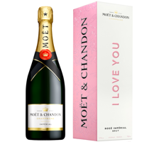 I Love you Champagne Moët Chandon Rosé - thumbnail