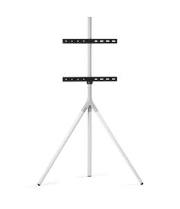 One For All 65 TV Stand Tripod Metal Cool white TV-voet 81,3 cm (32) - 165,1 cm (65) Zwenkbaar, In hoogte verstelbaar, Vloerstandaard