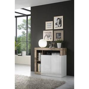 Benvenuto Design Hamburg Dressoir 2 deurs Wit | Eiken