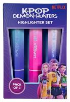 KPop Demon Hunters Highlighters 3-Pack Huntr/x