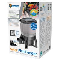 Superfish Solar Fish Feeder - Zonne-Energie Voermachine Voor Vijvers, 6L Capaciteit, Weerbestendig