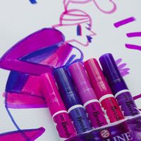 Brushpen Talens Ecoline set-violet blister ÃƒÆ’ 5 stuks ass - thumbnail