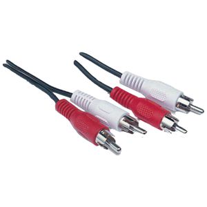 goobay 2x Tulp kabel 10 meter, Stereo