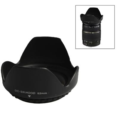 52mm Lenskap Zonnekap voor Camera (schroefbevestiging)