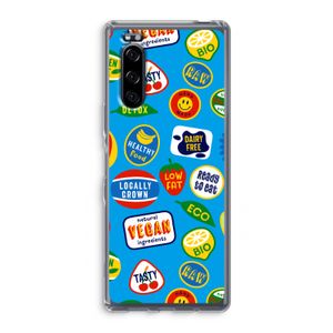 Fruitsticker: Sony Xperia 5 Transparant Hoesje