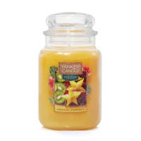 Yankee Candle Geurkaars Large Tropical Starfruit - 17 cm / ø 11 cm - thumbnail