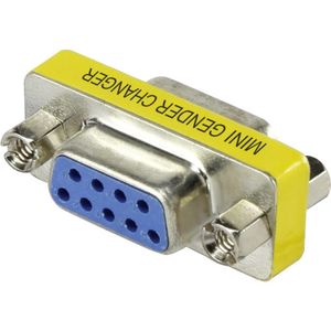 Renkforce Adapter Serieel [1x D-sub bus 9-polig - 1x D-sub bus 9-polig] Geel