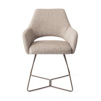 Jesper Home Yanai eetkamerstoel beehive rose Biscuit Beach