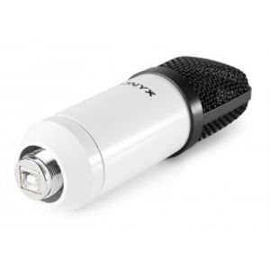 Vonyx CMS300W studio USB-microfoon & tafelarm wit