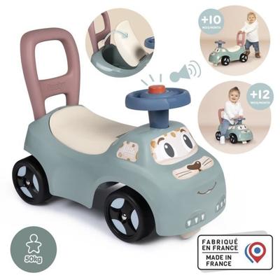 Little Smoby - Autodrager - Doos onder het zadel + zitting - Hoorn - Vanaf 10 jaar - Made in France