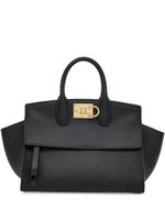 Ferragamo sac à main Studio médium - Noir