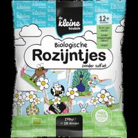 De Kleine Keuken Biologische Rozijntjes Zonder Sulfiet 12+ Maanden 140 g bij Jumbo