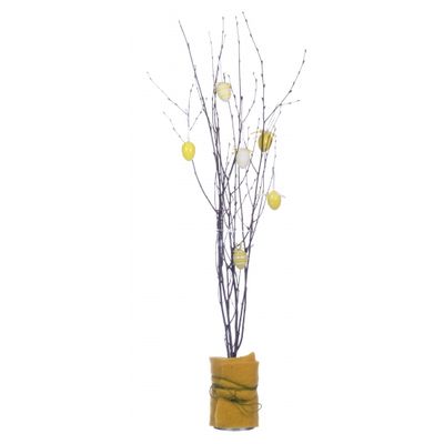 Kunsttakken - berkentakken - 115 cm - bruin - paastakken - paasdecoratie
