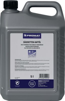 Promat Zaagketting-hechtolie 100-120 mm²/s (bij 40graden Celsius) 5 l vloeistofvat - 4000355321 4000355321