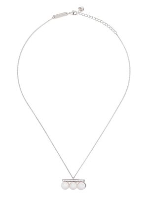 TASAKI collier Balance Neo en or blanc 18ct à diamants - Argent