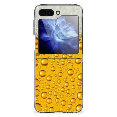 Samsung Galaxy Z Flip 6 | Siliconen Case | Bier
