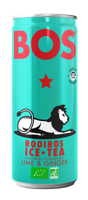 Bos Rooibos Ice Tea Lime & Ginger Blikje