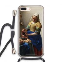 The Milkmaid: iPhone 8 Plus Transparant Hoesje met koord The Milkmaid: iPhone 8 Plus Transparant Hoesje met koord