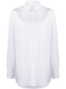 AREA chemise de smoking Heart-Bib - Blanc