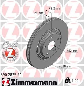 Remschijf Coat Z 590282520