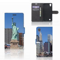 LG X Power Flip Cover Vrijheidsbeeld - thumbnail