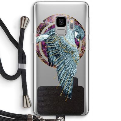 Golden Falcon: Samsung Galaxy S9 Transparant Hoesje met koord
