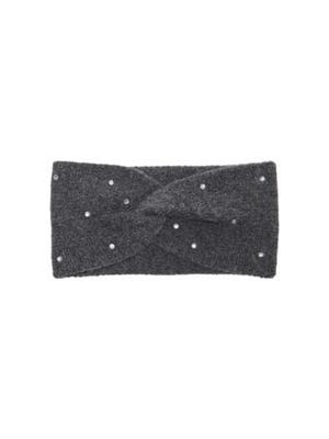 Kids ONLY winter hoofdband meisjes - grijs - KogChyna - gebreid