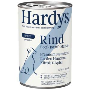 Hardys Sensitiv rund met pompoen en appel natvoer hond 12 x 400 g