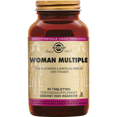 Solgar Woman Multiple Multivitamine Vrouw Tabletten