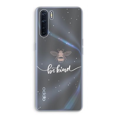 Be(e) kind: Oppo A91 Transparant Hoesje