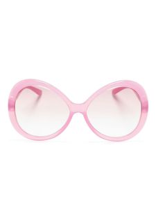 Dolce & Gabbana Eyewear lunettes de soleil à monture oversize - Rose