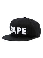 A BATHING APE® casquette à logo appliqué - Noir