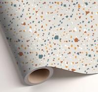 Terrazzo-imitatie muursticker patroon