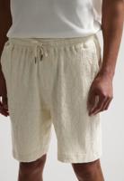 Dstrezzed Logan Shorts Jaquard Towelling Korte Broeken 102 Offwhite